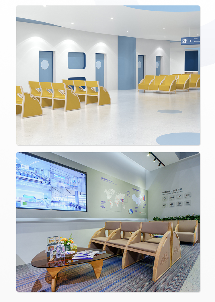 PU機(jī)場(chǎng)椅/等候椅/排椅沙發(fā)-SJ5302(圖3) undefined